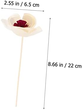 Garneck 3Pcs Dried Flower Diffuser Sticks Aromatherapy Decor