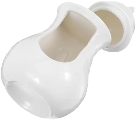 Ceramic Tealight Oil Burner with Charcoal Holder for Aromatherapy