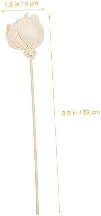 Vaguelly 5pcs Essential Oil Diffuser Flowers for Relaxation and Aromatherapy