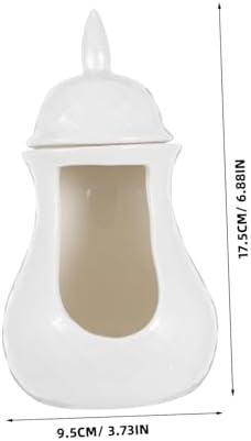 LIFKOME Ceramic Essential Oil Burner for Aromatherapy and Candles