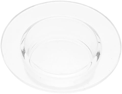 MAGICLULU 1Pcs Replacement Wax Warmer Dish Round Glass Bowl for Scented Candles