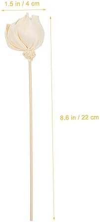 Wakauto 5pcs Peony Flower Aroma Sticks for Diffusers