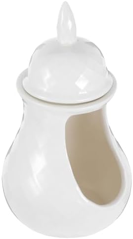 Elegant Ceramic Jar Shape Incense Holder for Home Fragrance