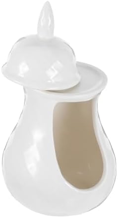 PRETYZOOM Ceramic Incense Burner Tealight Wax Warmer