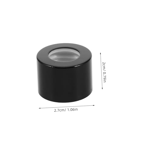 10pcs Black Reed Diffuser Jar Lids Durable Tooth Stoppers
