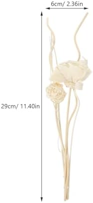 Ciieeo Aromatherapy Diffuser Sticks Elegant Flower Design 1 Set