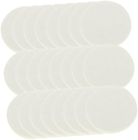 Healifty 100Pcs Essential Oil Refill Pads for Aromatherapy Necklace