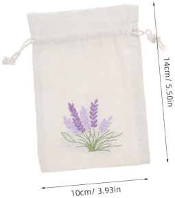 CHILDWEET 10Pcs Lavender Sachet Bags with Drawstring Closure