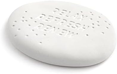 Demdaco Relax Refresh Renew White Aroma Diffuser Stone