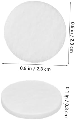 Zerodeko 100pcs Essential Oil Pads for Diffusers and Necklaces