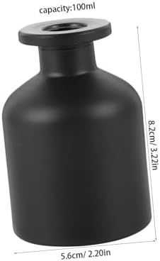 Mobestech 100ML Frosted Glass Aromatherapy Bottles 2Pcs