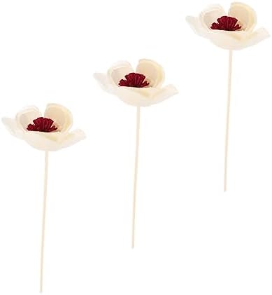 3Pcs Dried Flower Aroma Diffuser Sticks Decorative