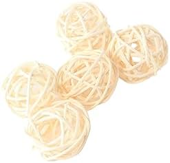 Vctitil 10pcs Natural Rattan Ball Aroma Diffuser
