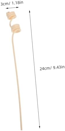 Ciieeo 20PCS Wavy Diffuser Sticks for Aromatherapy