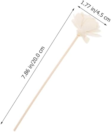 VOSAREA 8pcs Rattan Dried Flower Diffuser Sticks