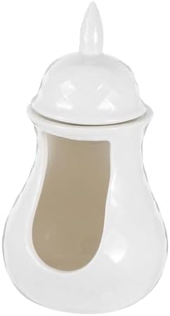 Elegant Ceramic Oil Burner and Tea Light Wax Warmer for Home Fragrance