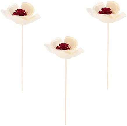 ARTIBETTER 3pcs Dried Flower Aroma Diffuser Sticks