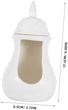 Ceramic Jar Tea Light Wax Burner Essential Oil Warmer Lamp