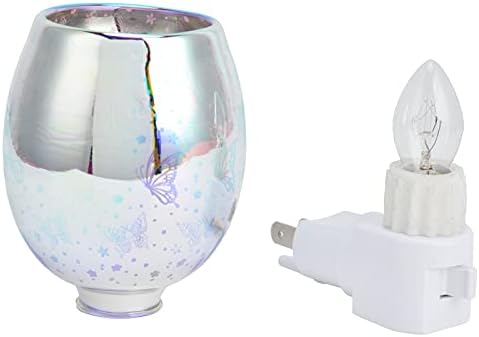 3D Plug in Wax Warmer with Night Light and Fragrance