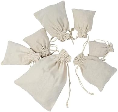 4pcs Empty Drawstring Lavender Sachets for Home and Travel