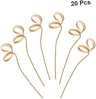 Ciieeo 20PCS Wavy Diffuser Sticks for Aromatherapy