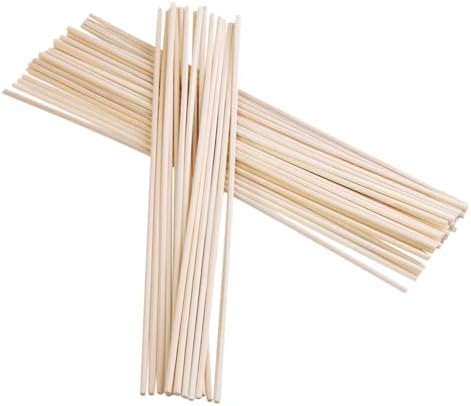 VOSAREA 30Pcs Natural Rattan Diffuser Sticks for Essential Oil Aromatherapy