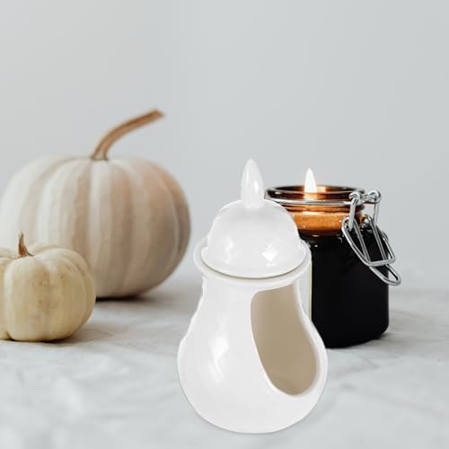 Elegant Ceramic Jar Shape Incense Holder for Home Fragrance