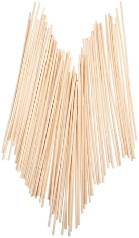 Amosfun 200Pcs Rattan Diffuser Sticks for Aromatherapy