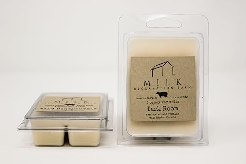 Milk Reclamation Barn Tack Room Scented Wax Melts 3 Oz