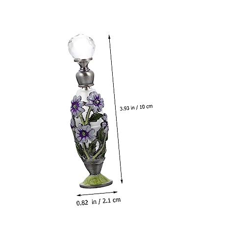Chic Rose Gold Glass Essential Oil Bottle for Travel