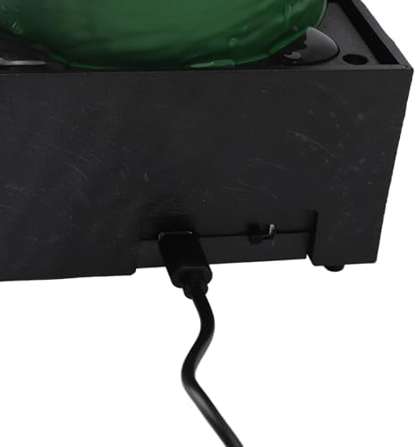 LED Light Tabletop Fountain with Stone for Home Office