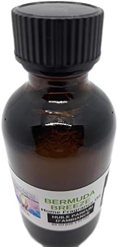Jane Bernard Bermuda Breeze Home Fragrance Oil 60ml Amber Glass Bottle