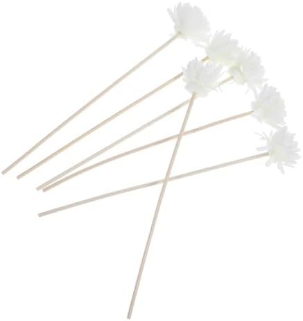 Operitacx 6pcs Aromatherapy Diffuser Sticks with Decorative Design