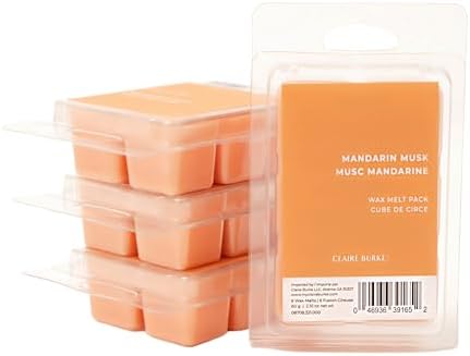 Claire Burke Mandarin Musk Wax Melts Pack of 4