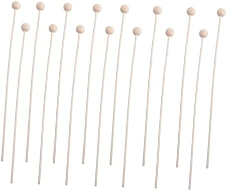 Happyyami 15pcs Wooden Diffuser Sticks for Aromatherapy