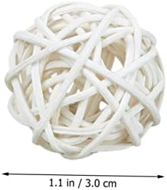 Happyyami 25pcs Aromatherapy Rattan Balls Handmade Decor