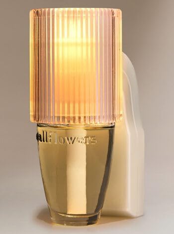Champagne Sparkly Fluted Nightlight Wallflowers Scent Control Plug