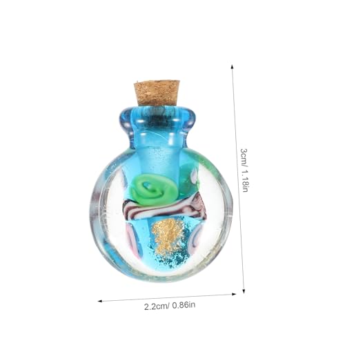 Glass Diffuser Pendant for Essential Oil and Necklace Decoration