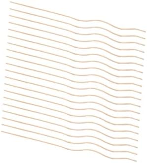Alipis 20Pcs Wavy Diffuser Sticks for Home Fragrance
