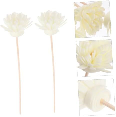 5pcs Chrysanthemum Aroma Diffuser Sticks Natural Rattan
