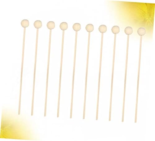 10Pcs Natural Rattan Diffuser Sticks with Wooden Beads for Essential Oil