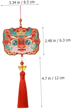 Lavender Scent Sachet Bag with Chinese Dragon Pattern for Clothing Storage