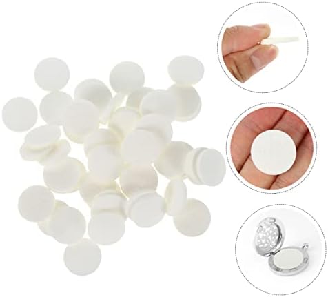 100pcs Cotton Diffuser Pads for Essential Oil Refills