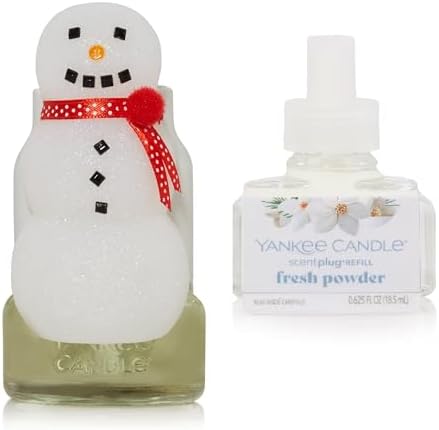 Yankee Candle Sparkly Snowman Light Up Diffuser Base