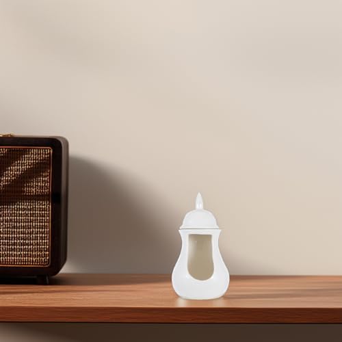 Elegant Ceramic Jar Shape Incense Holder for Home Fragrance