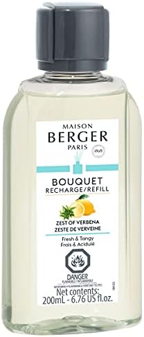 MAISON BERGER Reed Diffuser Refill Zest of Verbena 200ml