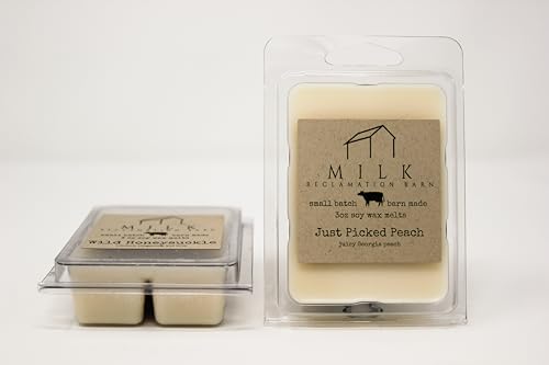Just Picked Peach Scented Wax Melts 3 Oz