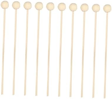 10Pcs Natural Rattan Diffuser Sticks with Wooden Beads for Essential Oil
