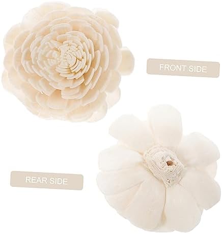 Unomor Scent Diffuser Sticks 3pcs Dried Flowers Home Decor