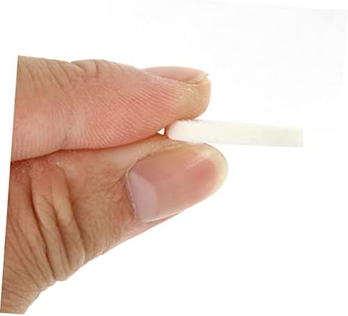 PRETYZOOM 100pcs Organic Cotton Aromatherapy Diffuser Pad Refills for Necklace
